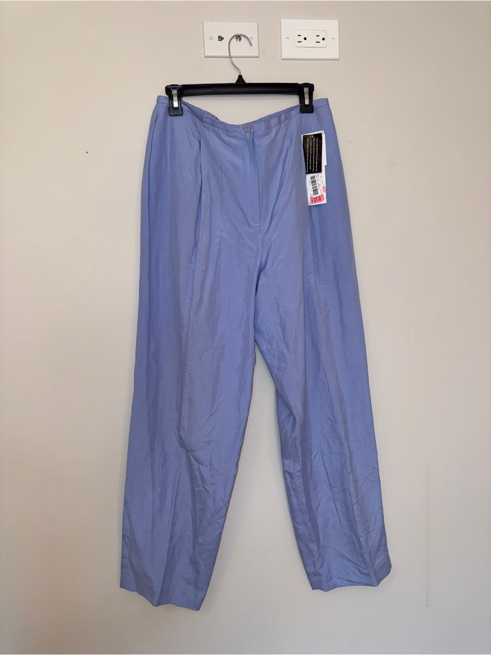 Josephine Chaus Lavender Straight-Leg Trousers